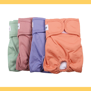 Pañales para perros hembra lavables