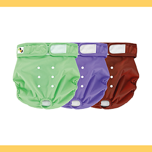 Pañales para perros hembra lavables