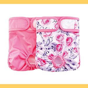 Pañales para perros hembra lavables