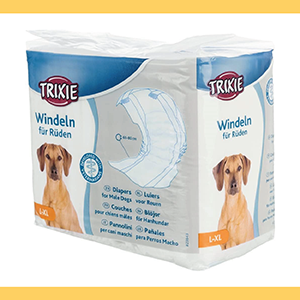 Pañales desechables para perros