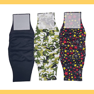 Pañales para perros macho lavables