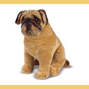 Peluches de Carlino Pug